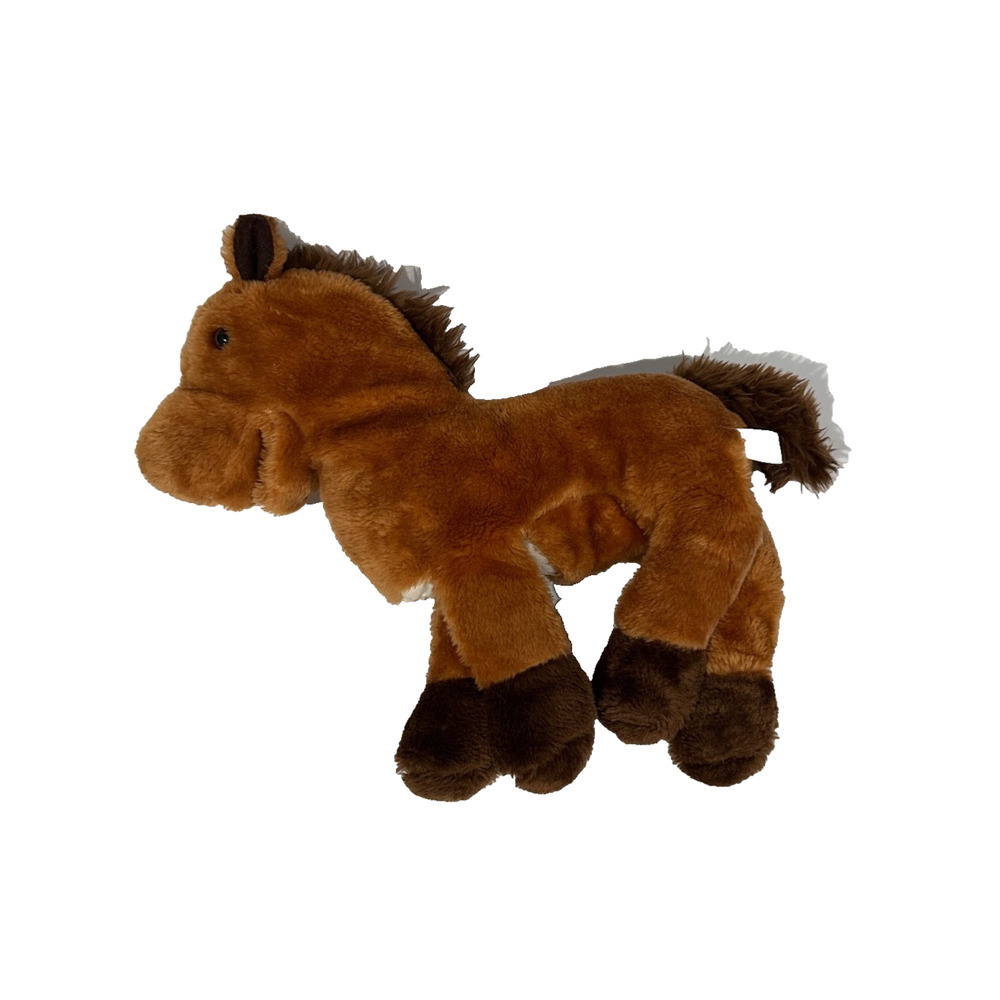 Anya Intl 1978 Vtg Horse Brown Hand Puppet Toy Plush Stuffed Animal Kids